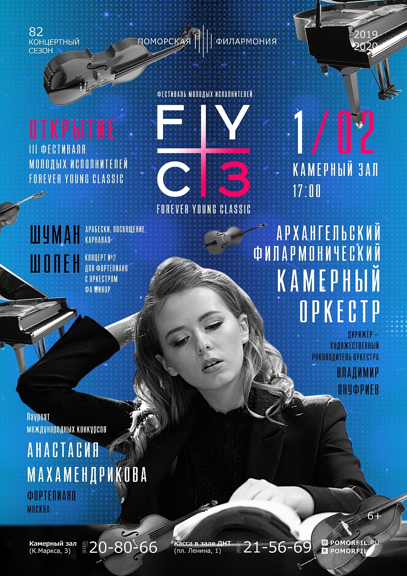 Камерный оркестр и Анастасия Махамендрикова